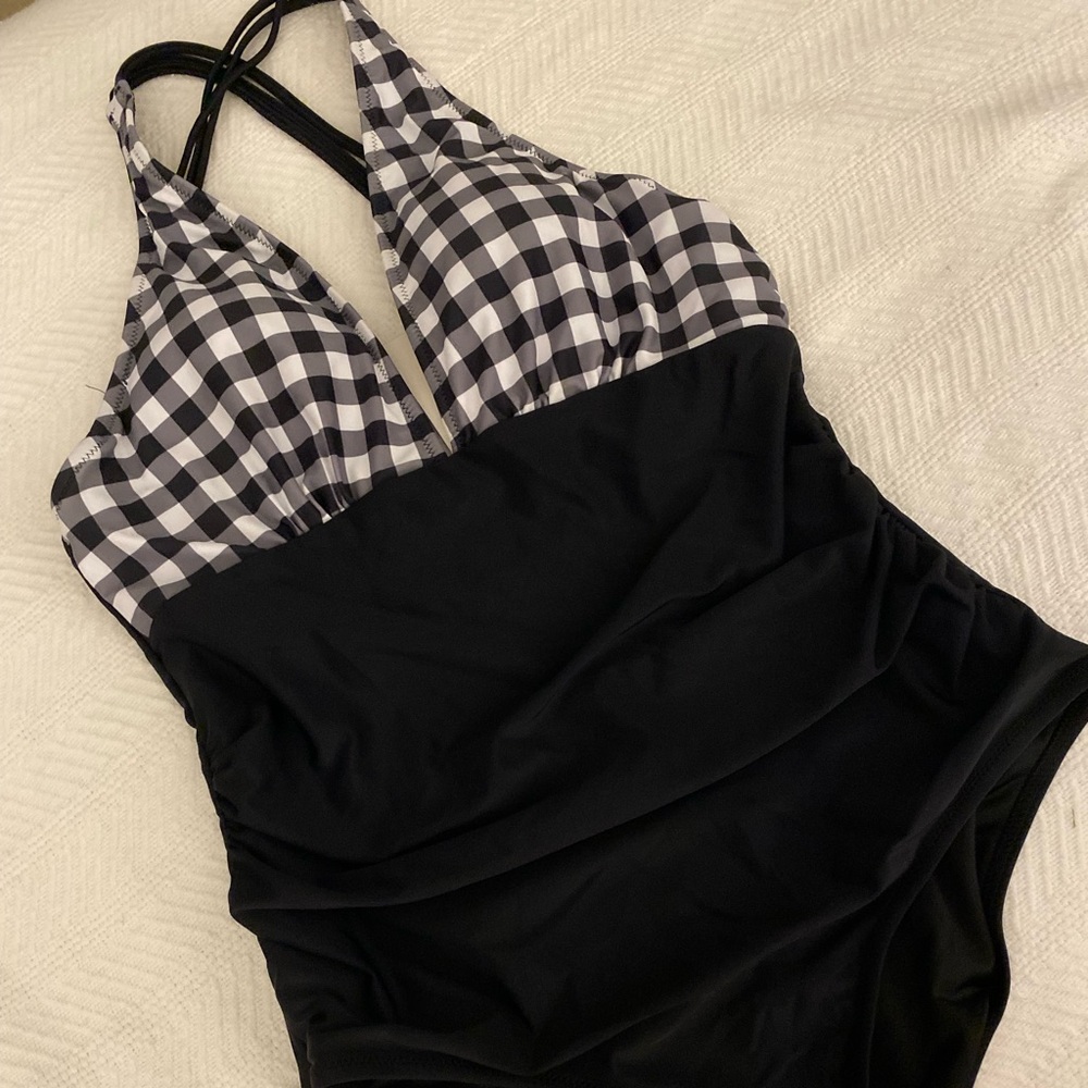 Felina Black Strappy Swimsuit